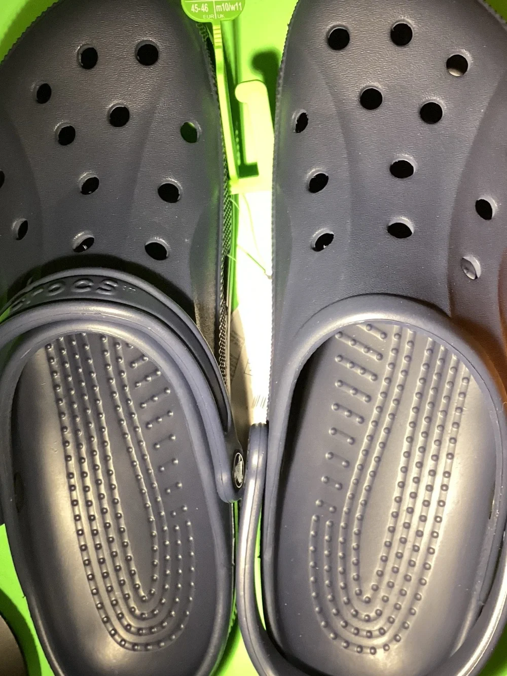 CROCS Mens Navy Blue Classic Clog sz 11